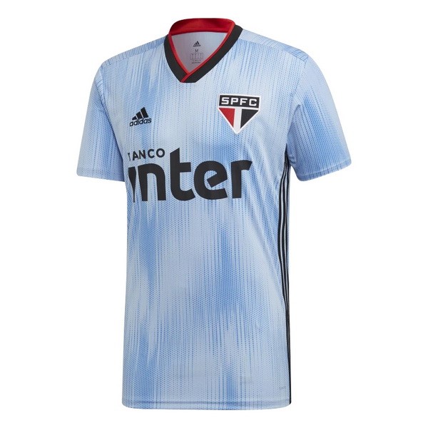 Tailandia Camiseta São Paulo 3ª 2019-2020 Azul Claro